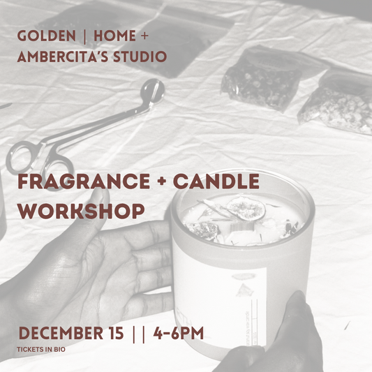 Fragrance + Candle Workshop